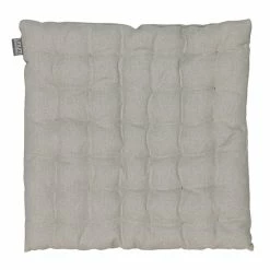 Linum Pepper Sitzkissen - 40x40x3 Cm - Grau G15