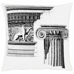 APELT Apollo Kissenhülle - 45x45 Cm - Schwarz-weiß