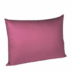 Fleuresse Colours Kissenhülle Aus Mako-Satin - 40x60 Cm - Himbeere