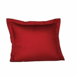 Fleuresse Colours Interlock Jersey Kissenhülle - 40x40 Cm - Bordeaux