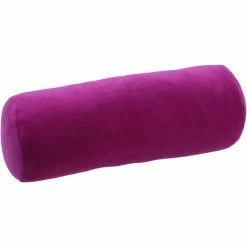 Farbenfreunde Interieur Nackenrollen-Bezug Aus Nicky-Stoff - Ø 15 X 40 Cm - Fuchsia