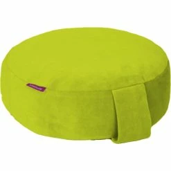 Farbenfreunde Interieur Bodensitz- & Yogakissen Aus Nicky - Ø 31 Cm - Höhe 11 Cm - Erbse