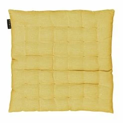 Linum Pepper Sitzkissen - 40x40x3 Cm - Mustard Yellow E97