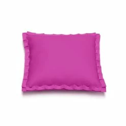 HEY-SIGN PAI Sitzkissen Mit Füllung Quadratisch - 40x40 Cm - Rosa