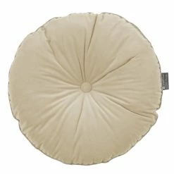 Pichler MELVA Bodenkissen Mit Füllung - Ø 60 Cm - Sand