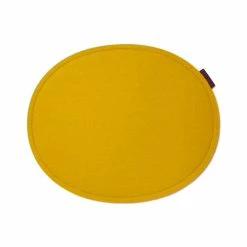 Hey-SIGN Panton Chair Sitzauflage Aus Naturfilz - 39x32 Cm - Curry 23