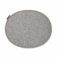 Hey-SIGN Panton Chair Sitzauflage Aus Naturfilz - 39x32 Cm - Hellmeliert 07 Mit Anti-Rutsch