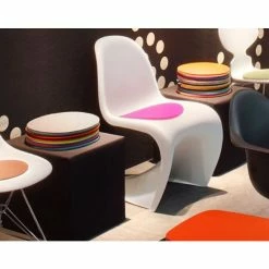 Hey-SIGN Panton Chair Sitzauflage Aus Naturfilz - 39x32 Cm - Rot 11 Mit Anti-Rutsch -HEY-SIGN Verkaufsshop 350532 big 2