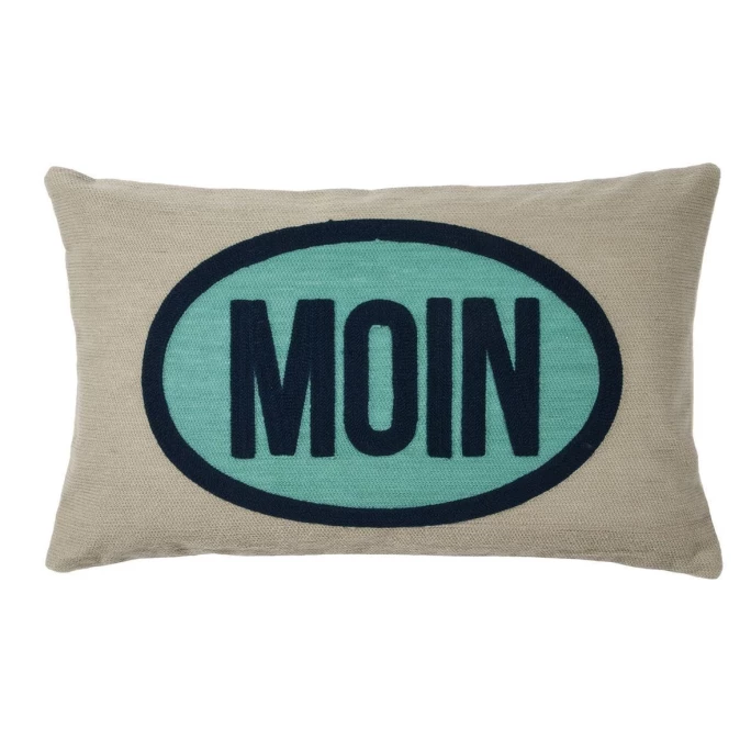 Pad Sailor Moin Kissenhülle - 30x50 Cm - Beige-türkis 3 Pad Sailor Moin Kissenhülle - 30x50 Cm - Beige-türkis