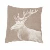 David Fussenegger SILVRETTA Kissenhülle Hirsch - 50x50 Cm - Rauch -HEY-SIGN Verkaufsshop 354602 big 0