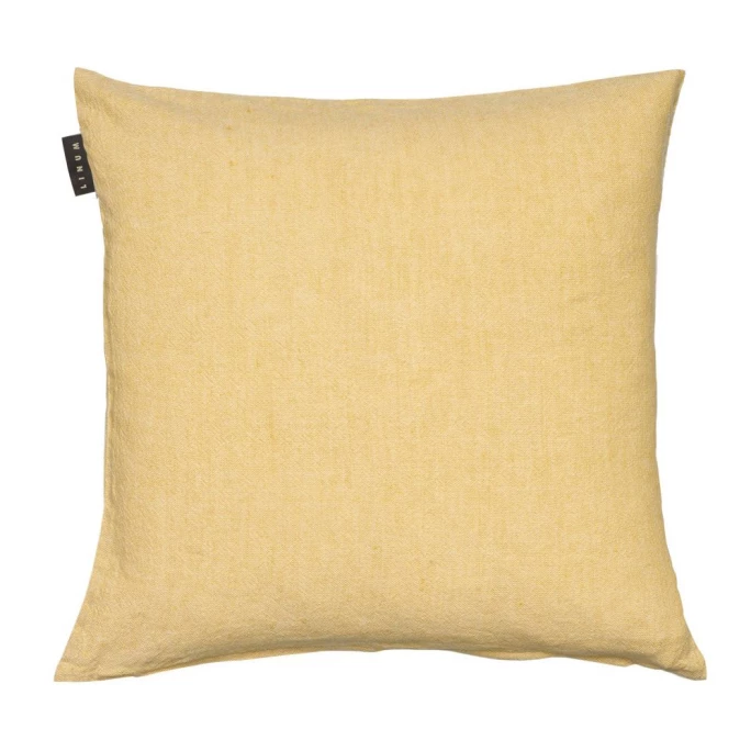 Linum HEDVIG Kissenhülle - 50x50 Cm - Mustard Yellow E97 3 Linum HEDVIG Kissenhülle - 50x50 Cm - Mustard Yellow E97