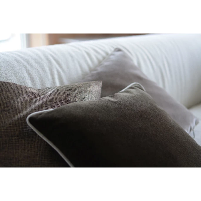 Rohleder Home Collection Move Uni Kissen Mit Füllung - 40x40 Cm - Taupe 8 Rohleder Home Collection Move Uni Kissen Mit Füllung - 40x40 Cm - Taupe – Bild 6