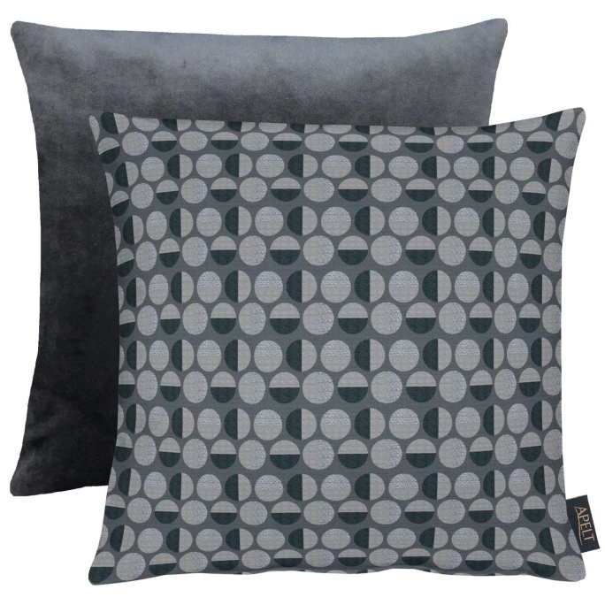 Apelt Easy Elegance Swing Kissenhülle - 46x46 Cm - Anthrazit 3 Apelt Easy Elegance Swing Kissenhülle - 46x46 Cm - Anthrazit