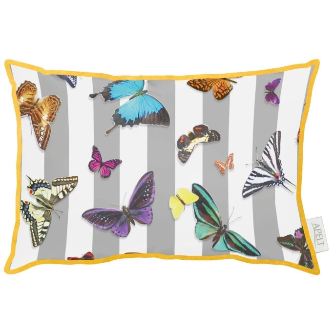 Apelt UNIQUE Theresa Kissen Mit Füllung - 30x40 Cm - Grau / Bunt 3 Apelt UNIQUE Theresa Kissen Mit Füllung - 30x40 Cm - Grau / Bunt