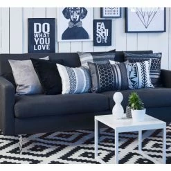 Apelt Oregon Loft Style Kissenhülle - 46x46 Cm - Schwarz/weiß -HEY-SIGN Verkaufsshop 370421 big 2