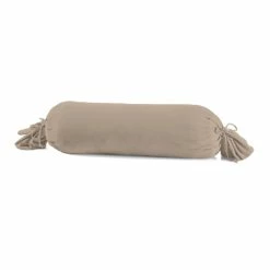 Schlafgut Mako-Jersey 15101 Nackenrollen-Bezug - Ø 15 X 40 Cm - Taupe