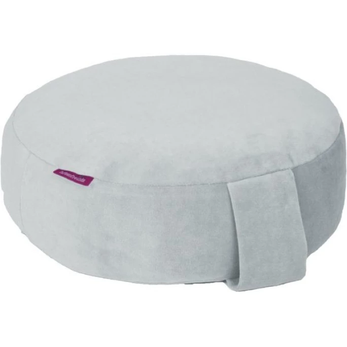 Farbenfreunde Yoga Bodenkissen Aus Nicky-Stoff - Ø 31 Cm - Höhe 11 Cm - Silvermoon 3 Farbenfreunde Yoga Bodenkissen Aus Nicky-Stoff - Ø 31 Cm - Höhe 11 Cm - Silvermoon