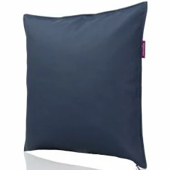 Farbenfreunde VegaLed Kissenhülle Aus Leder - 40x40 Cm - Mitternacht