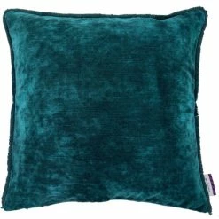 TOM TAILOR VELVET SHADES Kissenhülle - 50x50 Cm - Petrol