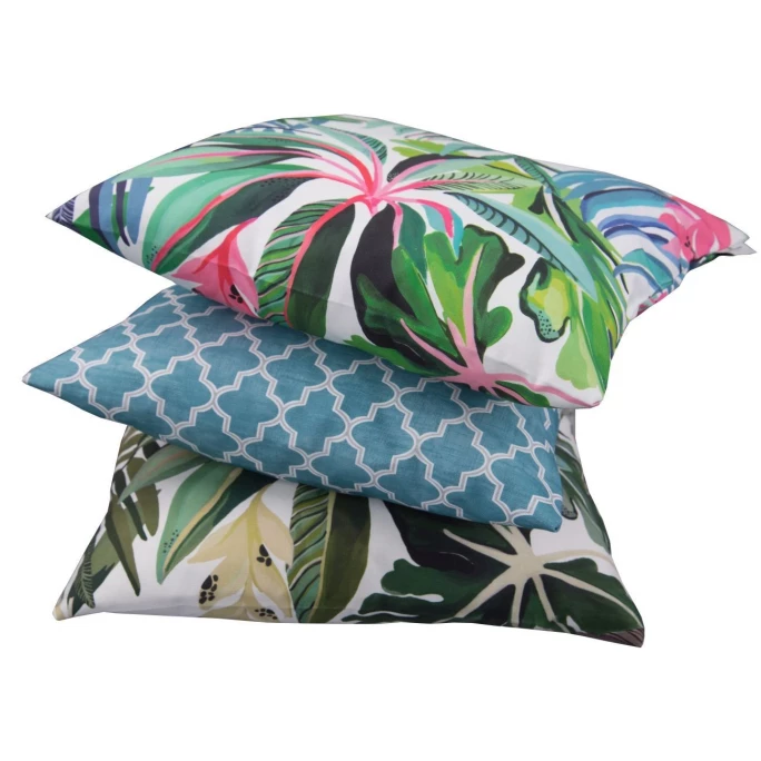 Tom Tailor Paradise Leaves Kissenhülle Square - 45x45 Cm - Multi 5 Tom Tailor Paradise Leaves Kissenhülle Square - 45x45 Cm - Multi – Bild 3