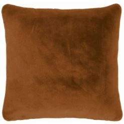 Essenza Home Essenza Furry Kissen Mit Füllung - 50x50 Cm - Leather Brown