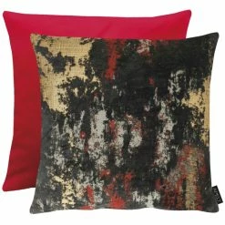 Apelt Herbstzeit 1316 Wendekissenhülle - 46x46 Cm - Rot-schwarz