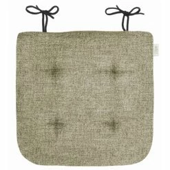 Apelt Uni-Basic Valencia Stuhlkissen - 37x37 Cm - Beige