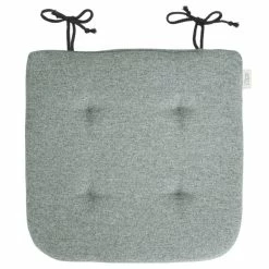 Apelt Uni-Basic Vermont Sitzkissen - 37x37 Cm - Grau