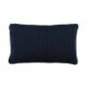 Marc O'Polo Nordic Knit Bio Strick-Kissen Mit Füllung - 30x60 Cm - Indigo Blue -HEY-SIGN Verkaufsshop 410152 big 0