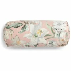 Essenza Home Essenza Rosalee Nackenrolle Aus Samt - Ø 22 X 50 Cm - Blush