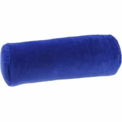 Farbenfreunde Interieur Nackenrollen-Bezug Aus Nicky-Stoff - Ø 15 X 40 Cm - Royal Navy Blue