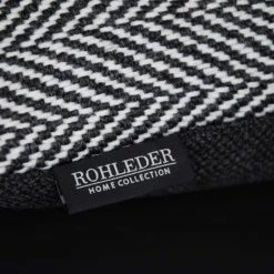 Rohleder Home Collection Cottage Herringbone Kissen Mit Füllung - 60x40 Cm - Shadow -HEY-SIGN Verkaufsshop 414565 big 3