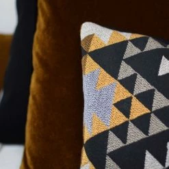 Rohleder Home Collection Globetrotter La Paz Kissen Mit Füllung - 60x40 Cm - Amarilla -HEY-SIGN Verkaufsshop 414572 big 5