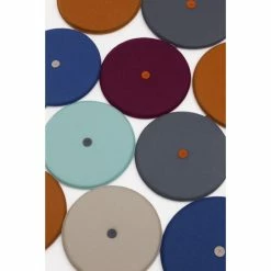 Hey-SIGN Knob Kissen Rund Mit Füllung - ø 35 Cm - Walnuss -HEY-SIGN Verkaufsshop 418606 big 2