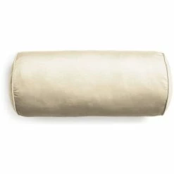 Essenza Home Essenza Dailah Nackenrolle Mit Füllung - Ø 22 X 50 Cm - Cement