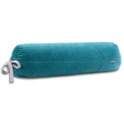 Farbenfreunde BIG ROLL Bolster Kissenrolle Aus Nicky-Stoff - 60x21 Cm - Smaragd