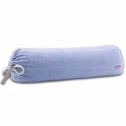 Farbenfreunde BIG ROLL Bolster Kissenrolle Aus Nicky-Stoff - 60x21 Cm - California Blue
