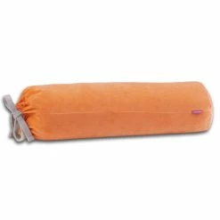 Farbenfreunde BIG ROLL Bolster Kissenrolle Aus Nicky-Stoff - 60x21 Cm - Salmon