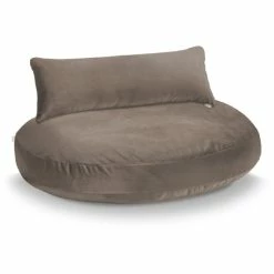 LABONI LUNA OXFORD LOUNGE-KISSEN FÜR HUNDE - 90x65x20 Cm - Stone