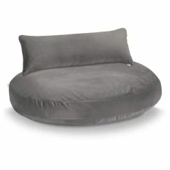 LABONI LUNA OXFORD LOUNGE-KISSEN FÜR HUNDE - 90x65x20 Cm - Grey