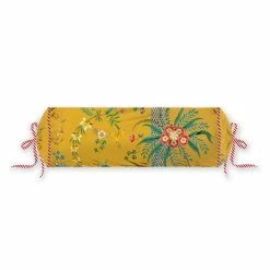 PIP Studio Petites Fleurs Nackenrolle Mit Füllung - Ø 22 X 70 Cm - Yellow