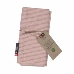 David Fussenegger Nadelstreifen Kissenhülle 2er-Set - 40x40 Cm - Altrosa -HEY-SIGN Verkaufsshop 426680 big 3