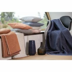 David Fussenegger Nadelstreifen Kissenhülle 2er-Set - 40x40 Cm - Blau -HEY-SIGN Verkaufsshop 426681 big 4