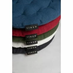 Linum PEPPER Sitzkissen Rund - Ø 37 Cm - Höhe 3 Cm - Dunkles Olivgrün A93 8 Linum PEPPER Sitzkissen Rund - Ø 37 Cm - Höhe 3 Cm - Dunkles Olivgrün A93 -HEY-SIGN Verkaufsshop 432274 big 3