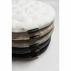 Linum PEPPER Sitzkissen Rund - Ø 37 Cm - Höhe 3 Cm - Weiss I01 8 Linum PEPPER Sitzkissen Rund - Ø 37 Cm - Höhe 3 Cm - Weiss I01 -HEY-SIGN Verkaufsshop 432281 big 3