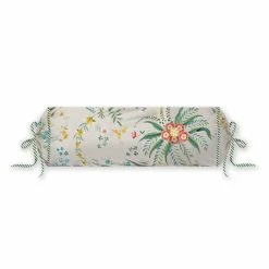 Pip Studio Petites Fleurs Nackenrolle Mit Füllung - Ø 22 Cm - Länge 70 Cm - Khaki