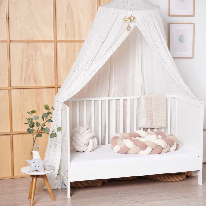 Nordic Coast Company Trio Strick Bettschlange Geflochten - 17x200 Cm - Natur/beige/altrosa 8 Nordic Coast Company Trio Strick Bettschlange Geflochten - 17x200 Cm - Natur/beige/altrosa - Image 6