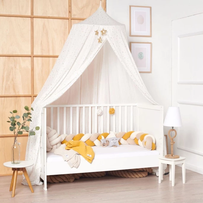 Nordic Coast Company Trio Strick Bettschlange Geflochten - 17x200 Cm - Natur/beige/curry Gelb 5 Nordic Coast Company Trio Strick Bettschlange Geflochten - 17x200 Cm - Natur/beige/curry Gelb - Image 3