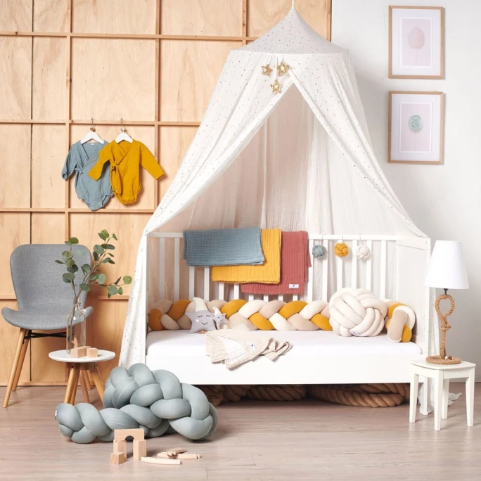 Nordic Coast Company Trio Strick Bettschlange Geflochten - 17x200 Cm - Natur/beige/curry Gelb 8 Nordic Coast Company Trio Strick Bettschlange Geflochten - 17x200 Cm - Natur/beige/curry Gelb - Image 6