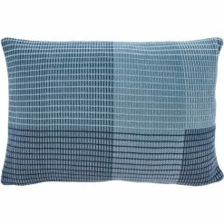 Södahl Interlace Kissen Mit Füllung - 40x60 Cm - Indigo